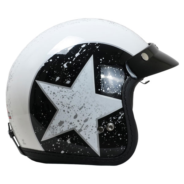 کلاه کاسکت راپیدو بدون فک مدل STAR BLK 859