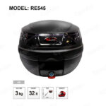 باکس موتور سیکلت ردلاین مشکی مدل RE545