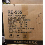 باکس ادونچر موتور سیکلت ردلاین مشکی مدل RE555