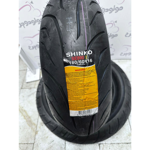 لاستیک موتور سیکلت شینکو کره سایز 16-180/60 لاستیک موتور سیکلت شینکو کره سایز 16-180/60