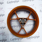 رینگ چرخ جلو طرح آیروکس دیسکی نارنجی